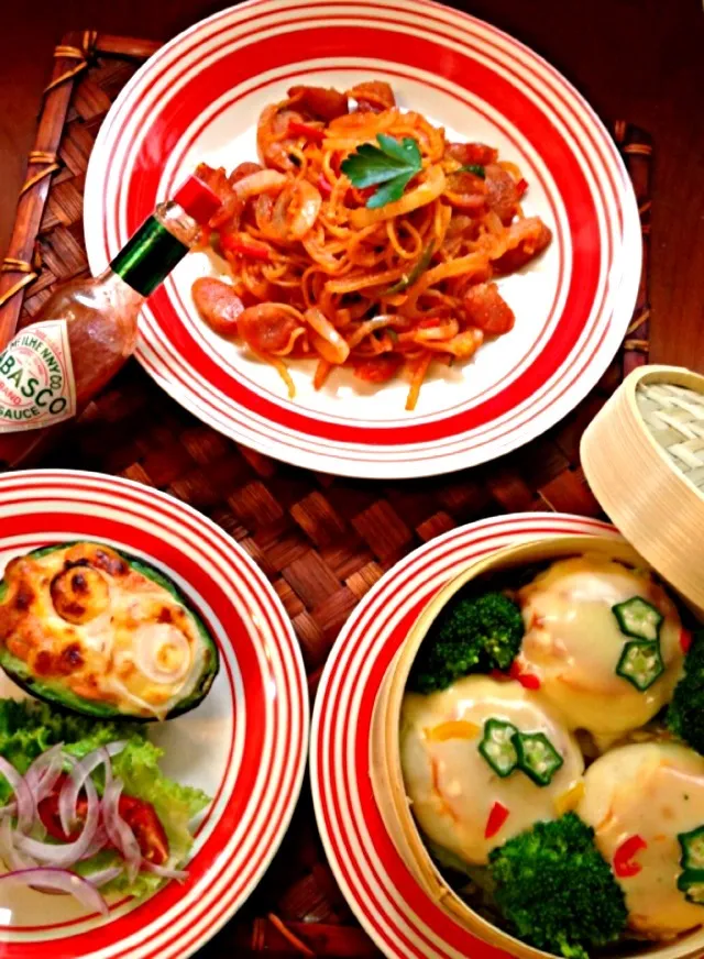 Today's Dinner🍴ｲﾀﾘｱﾝな中華?!っぽい感じ🍷|🌈Ami🍻さん