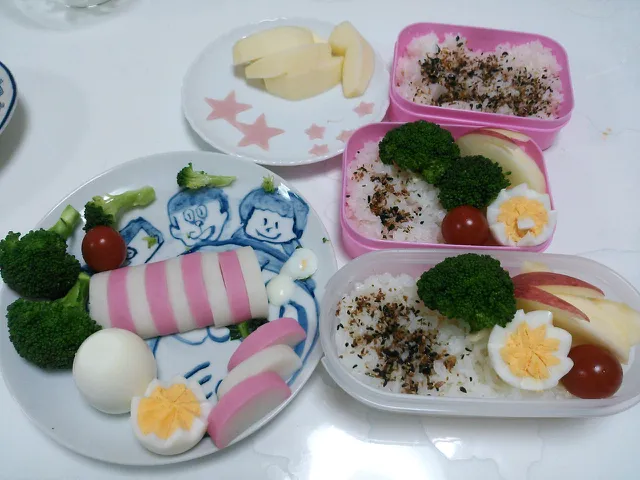 娘のお弁当ののこりで、パパママお弁当|伊万里さん