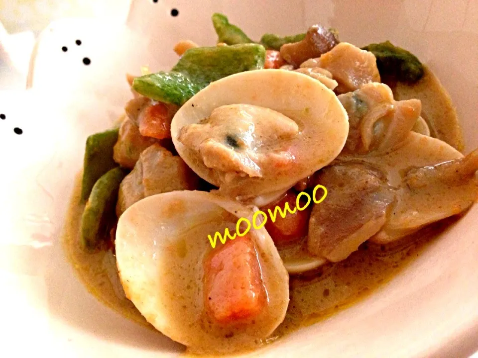 Seafood green curry|n gainesさん