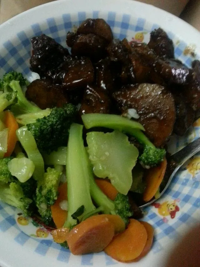 rice! broccoli! potatoes|Shermaineさん