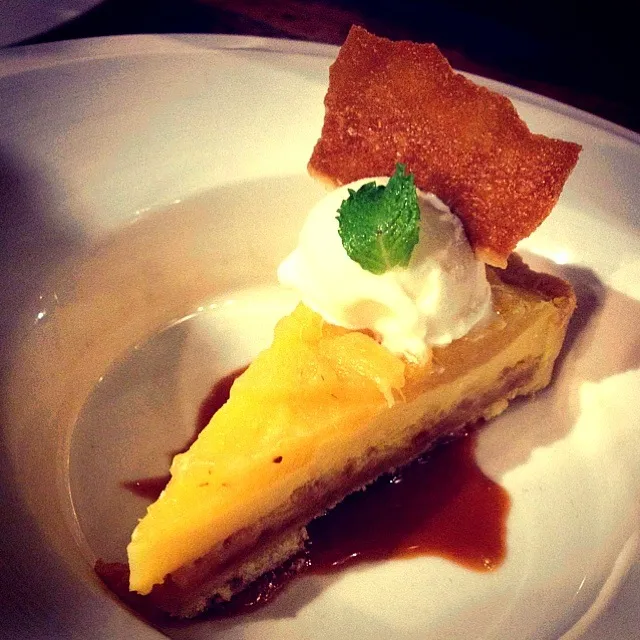 Pineapple Pie & Lemon Sorbet|tzean chenさん