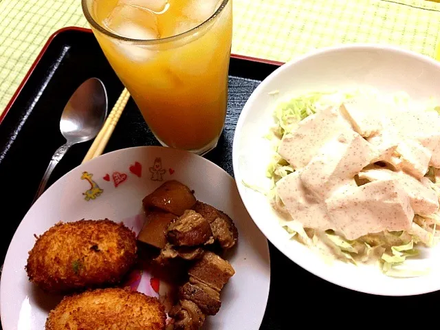 Snapdishの料理写真:Tonight's Dinner|Tito Jickain Recososa Jrさん