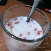 instant oat drink with fruit ^^ for my dine tonight|ticcachanzさん