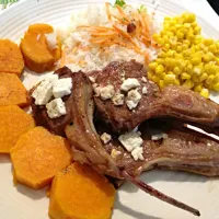 Grilled lamb Chops, Feta crumbles|Tasso Apostolopoulosさん