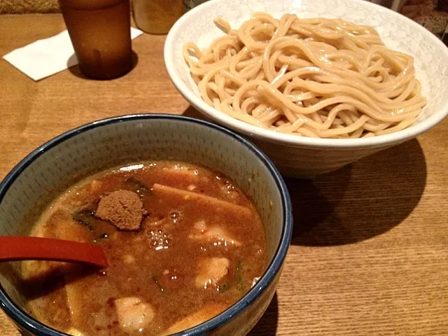 辛つけ麺 中盛|ひろろーんさん