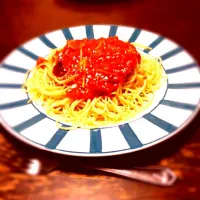 ミートソースパスタ|ふぁらこさん