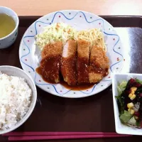 Snapdishの料理写真:デミカツ|タピオカさん