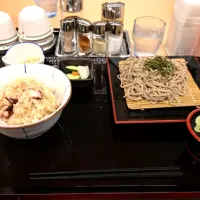 コラボ(たこ飯、笊蕎麦)|坪井 幸臣さん