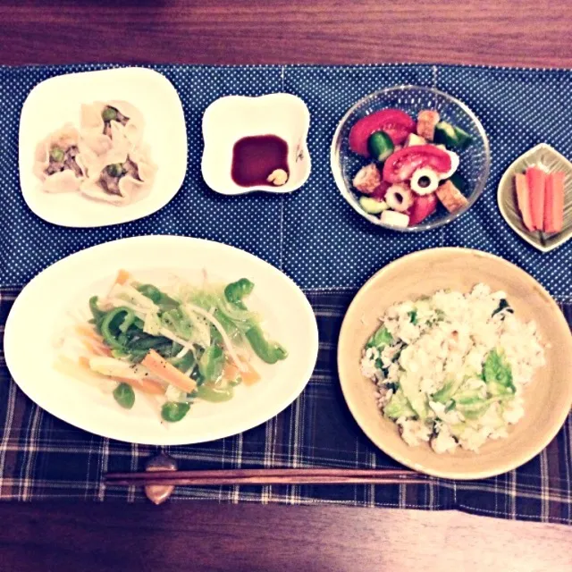 Snapdishの料理写真:5月30日の夕飯|なつみさん