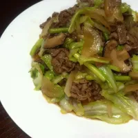 牛こま肉と野菜の炒めもの|koyamaさん