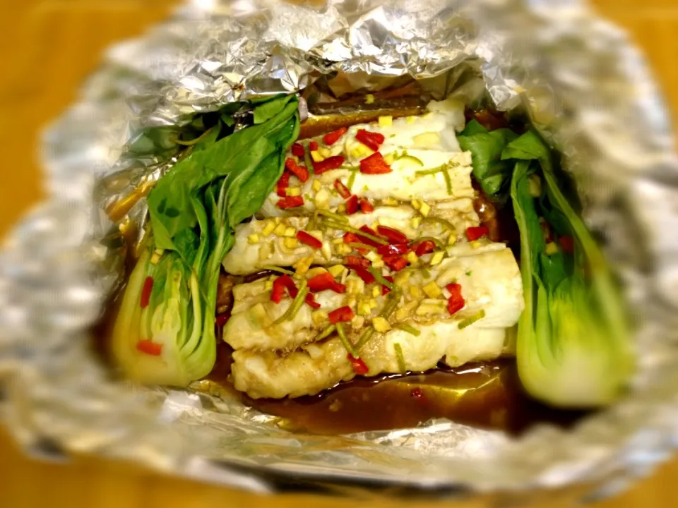 Thai style steamed Cod with Pak Choi|Steve Pountneyさん