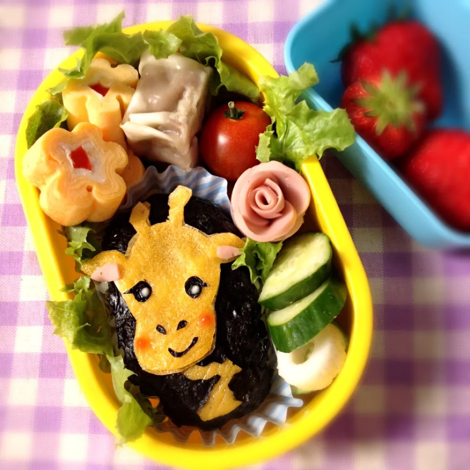 キリンさん弁当|あけみさん