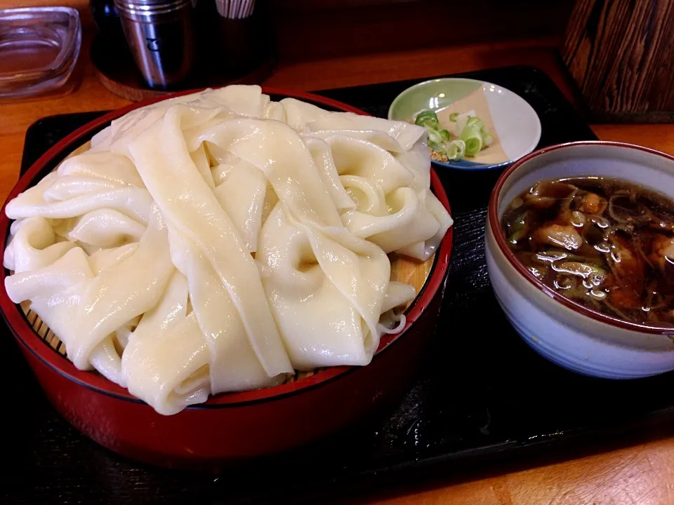 ひもかわうどん（肉汁）|だいすけさん