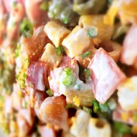 Snapdishの料理写真:Delicious ham macaroni salad|Cynthia Reyesさん