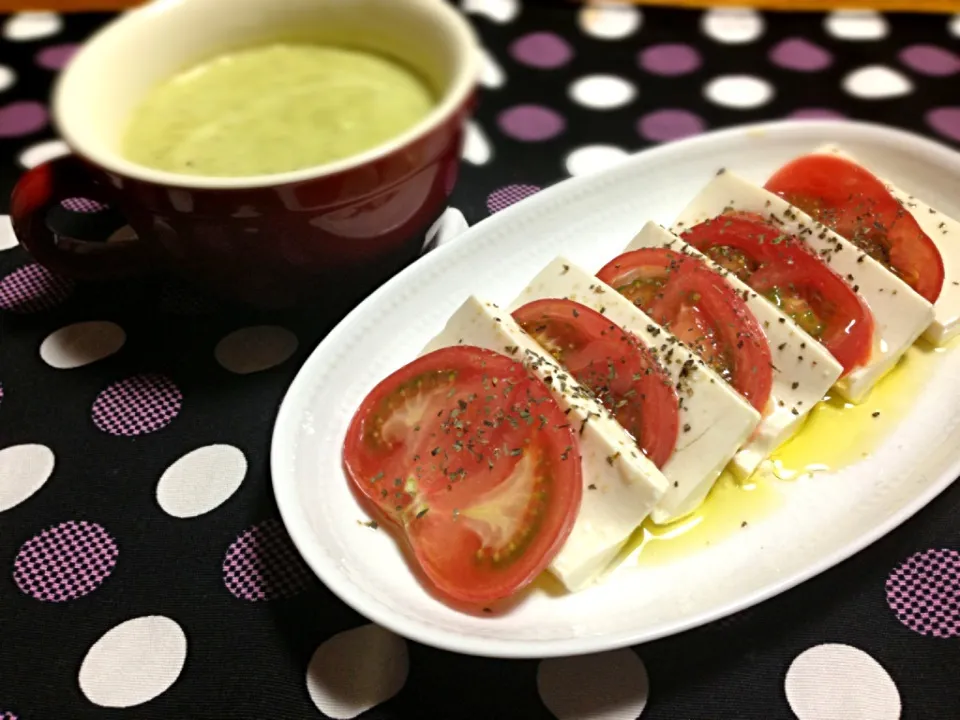 トマトと豆腐でカプレーゼ♪|佐藤 芙紀さん