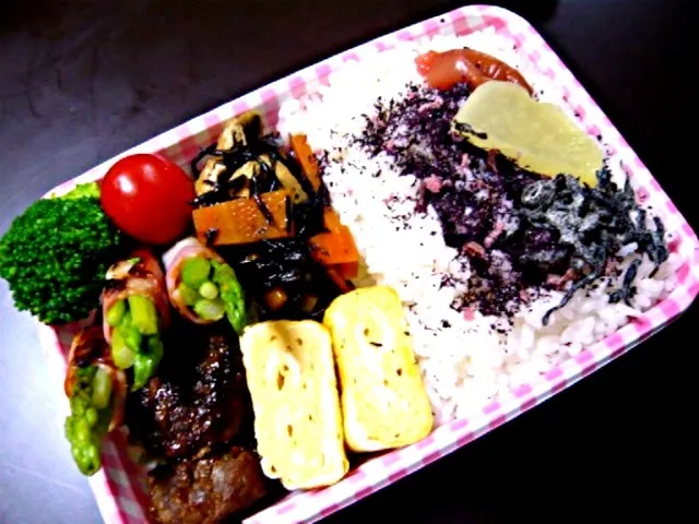 ハンバーグ出張弁当(^^)|恭子さん