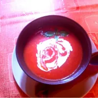 Snapdishの料理写真:Tomato soup|madalinaさん