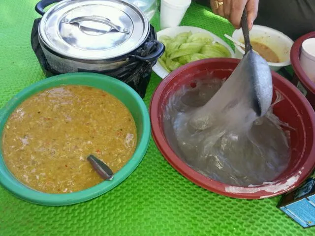 Snapdishの料理写真:Sagu @ Ambuyat. . one of tradisional athenic food in Sabah especially Bisaya, Brunei, Bajau, Kadazan. . .|asmawati hanie mulokさん