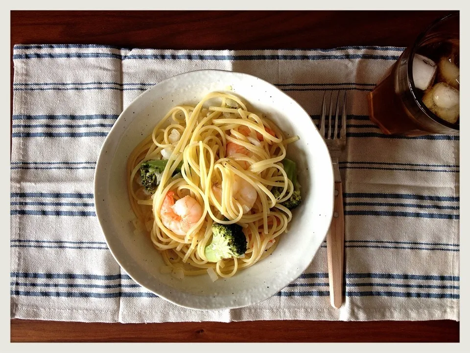 レモン風味のパスタ|ながともさん