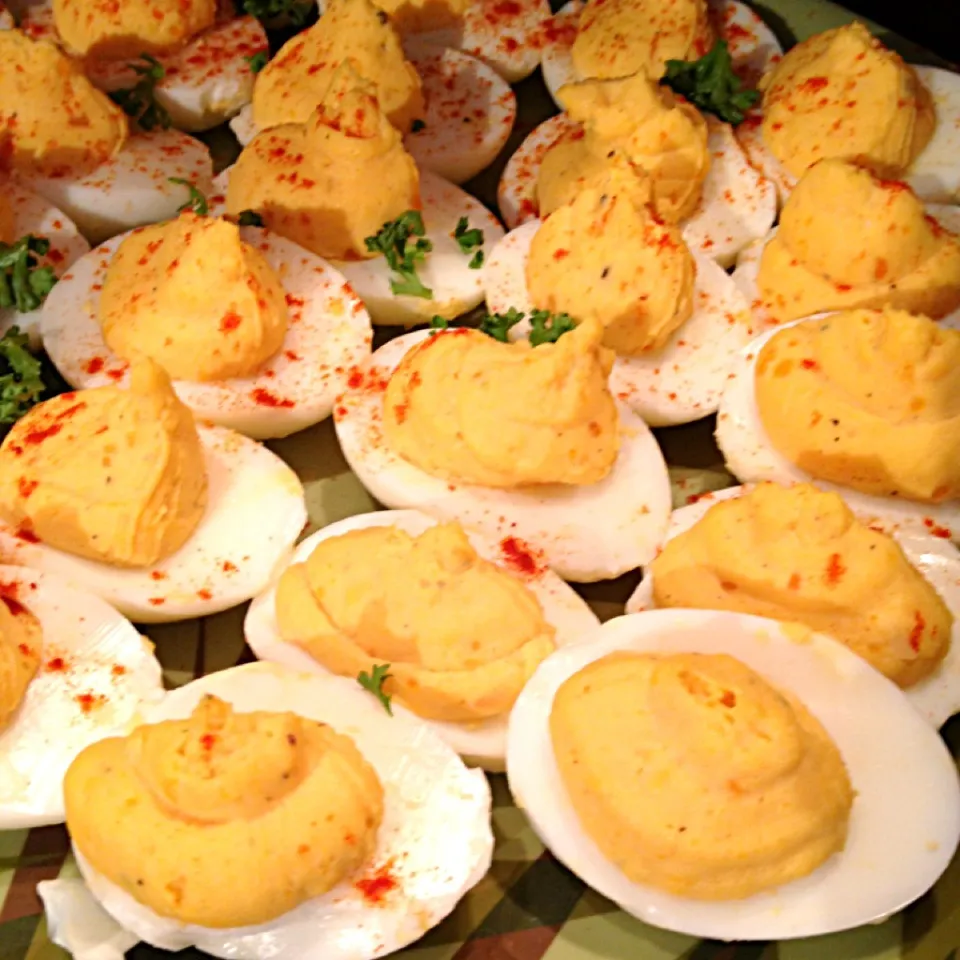 Snapdishの料理写真:Devied eggs|lauren shannonさん