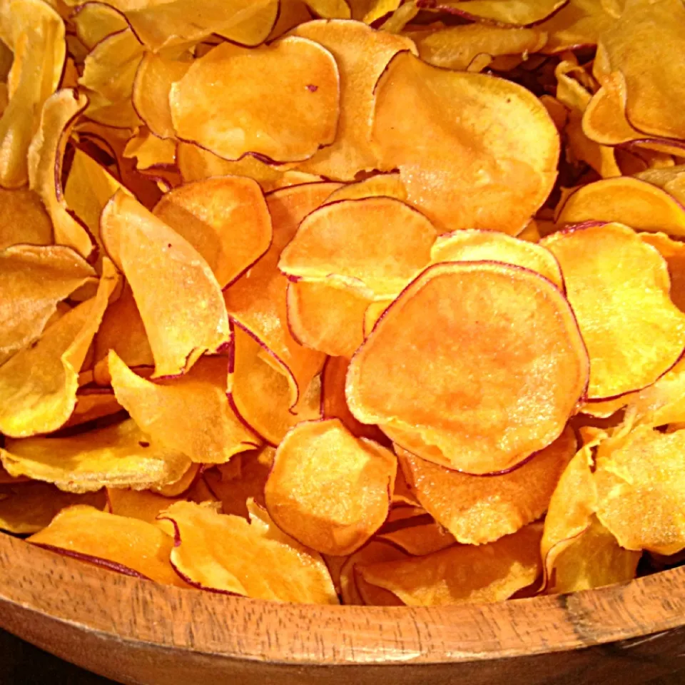 Handmade sweet potato chips|lauren shannonさん