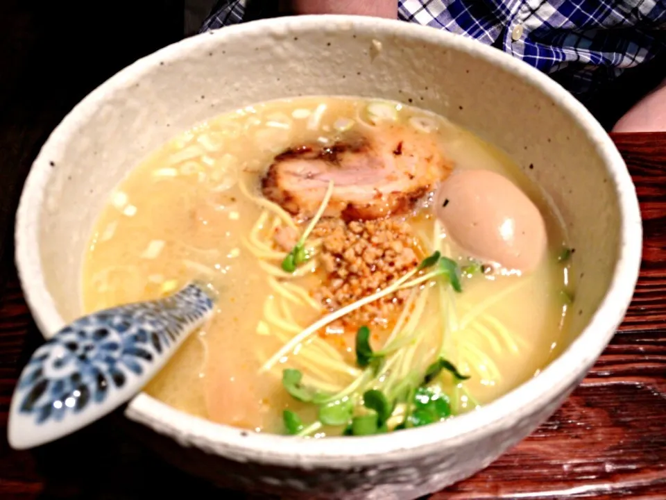 Snapdishの料理写真:鳥白湯ラーメン|COBRAさん