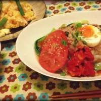 適当冷麺とたらいも和え|りっつさん