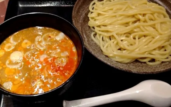 早めのお昼。三ツ矢堂製麺の四川坦々つけ麺。|Ozzyさん