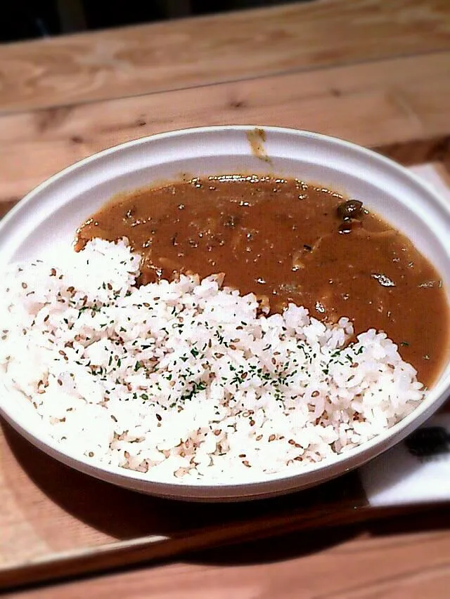 牛挽肉ときのこのカレー／Soup Stock Tokyo @エキュート上野|ひろみんこさん