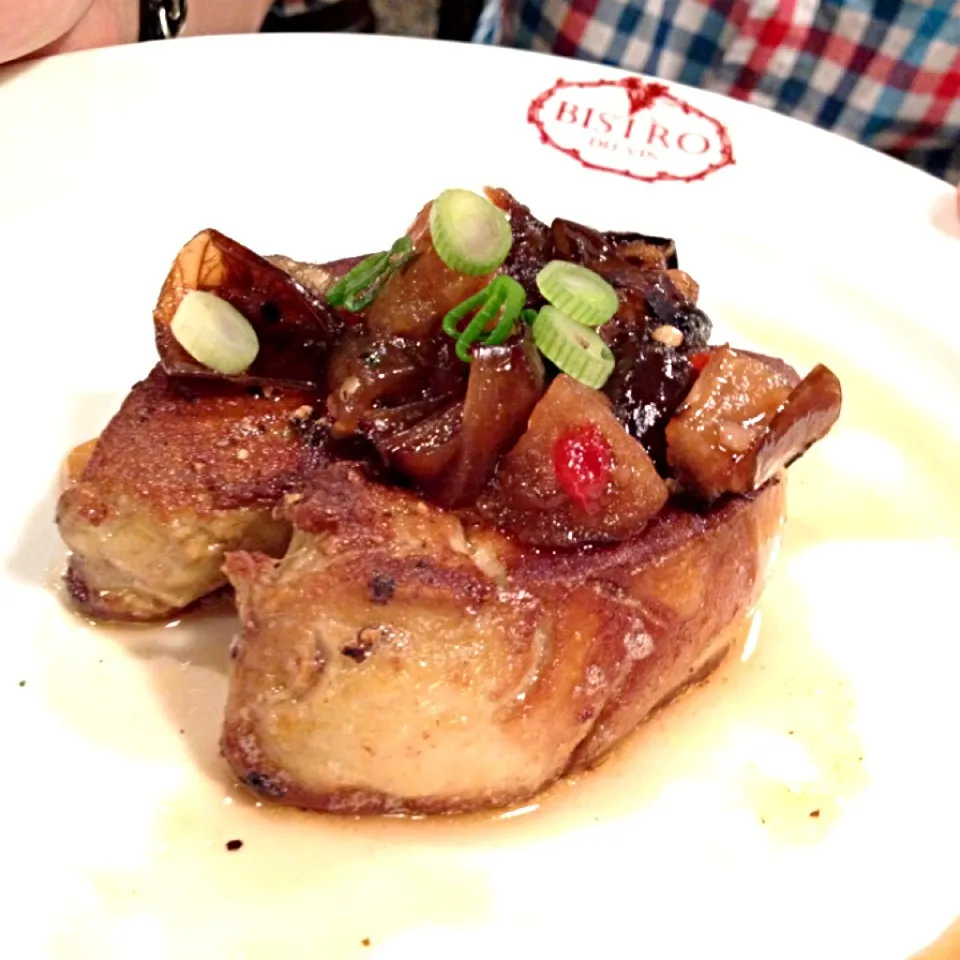 Foie gras with caramelized onions|prissyさん