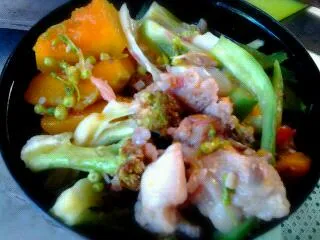 squash mix veggies sauted in shrimp paste|Grazeeさん