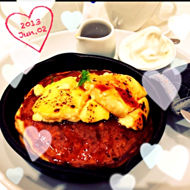 神戸umieのbutter クレームブリュレ窯出しフレンチパンケーキ Mai Snapdish スナップディッシュ Id 1fkc9a