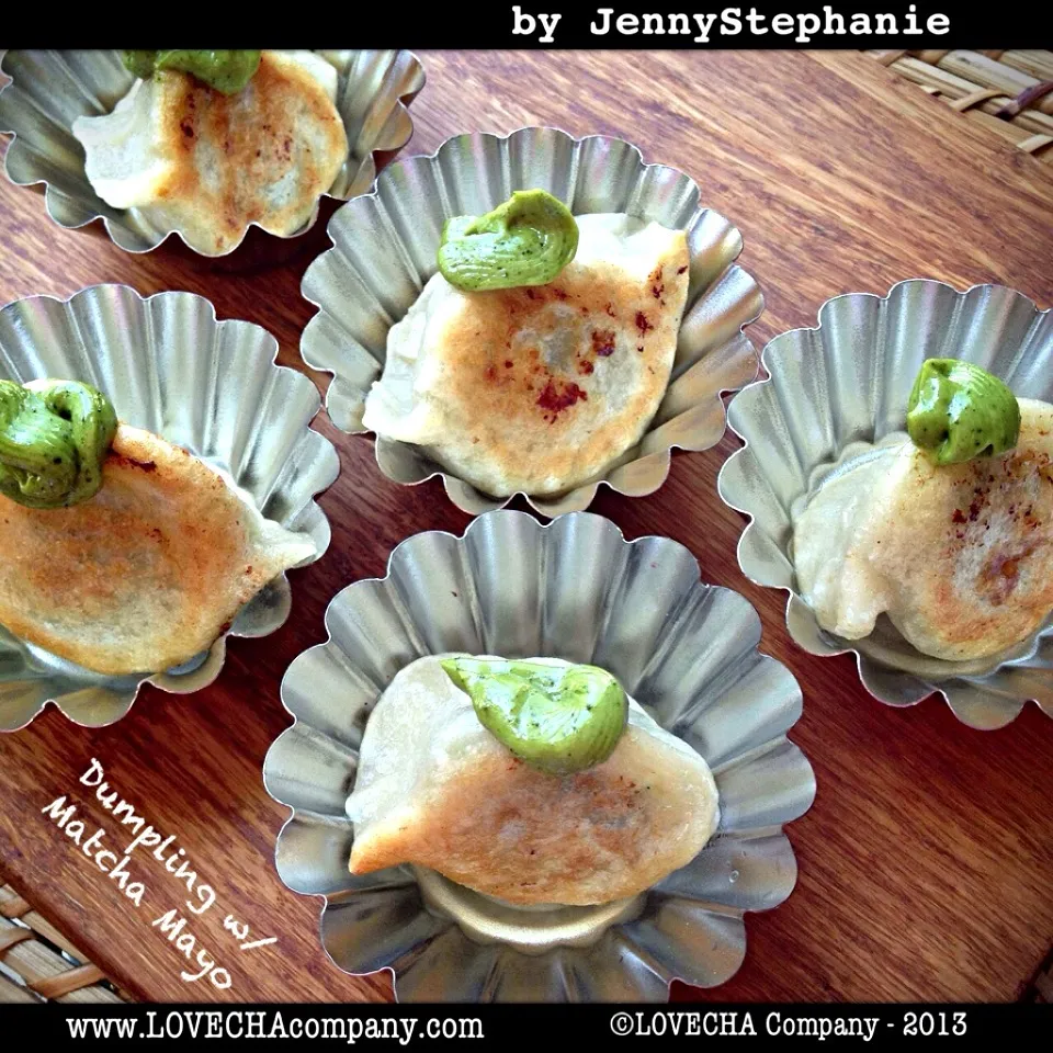 Dumpling with matcha mayo|LovechaCompanyさん