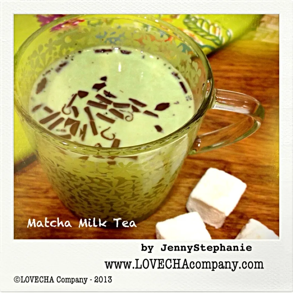 Hot Matcha Milk Tea|LovechaCompanyさん