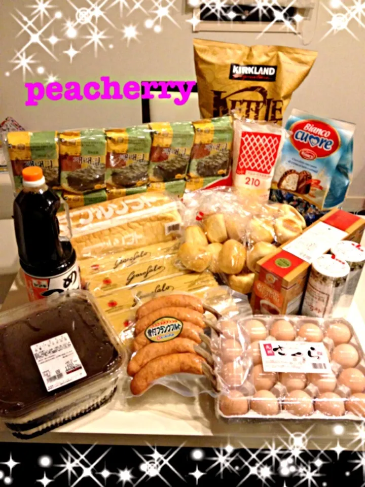 Snapdishの料理写真:COSTCO☆色々☆ﾟ+.GETヾ(★´∀｀)ﾉ.+ﾟ☆|☆ぴ〜ちゃん☆さん