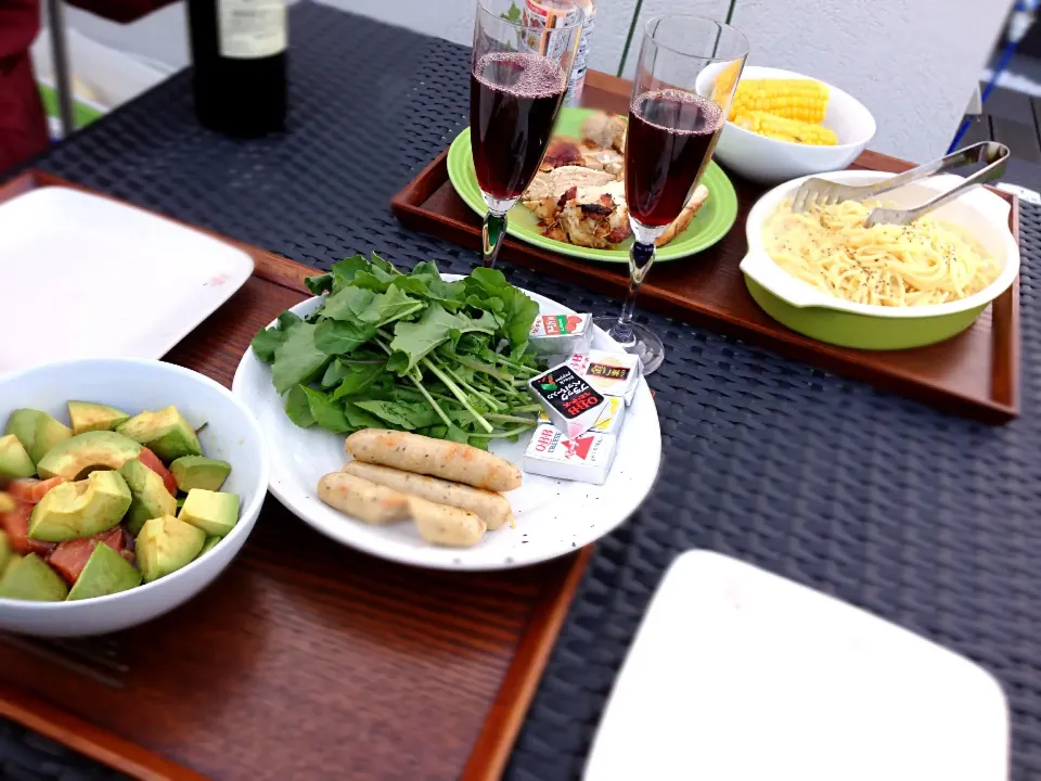 屋上パーティー！鶏肉のスパイスグリル♪|りえさん