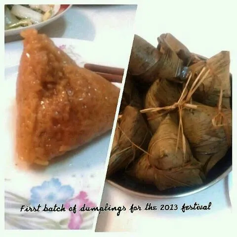 湖州肉粽 meat dumplings for dragon boat festival|Cindyさん