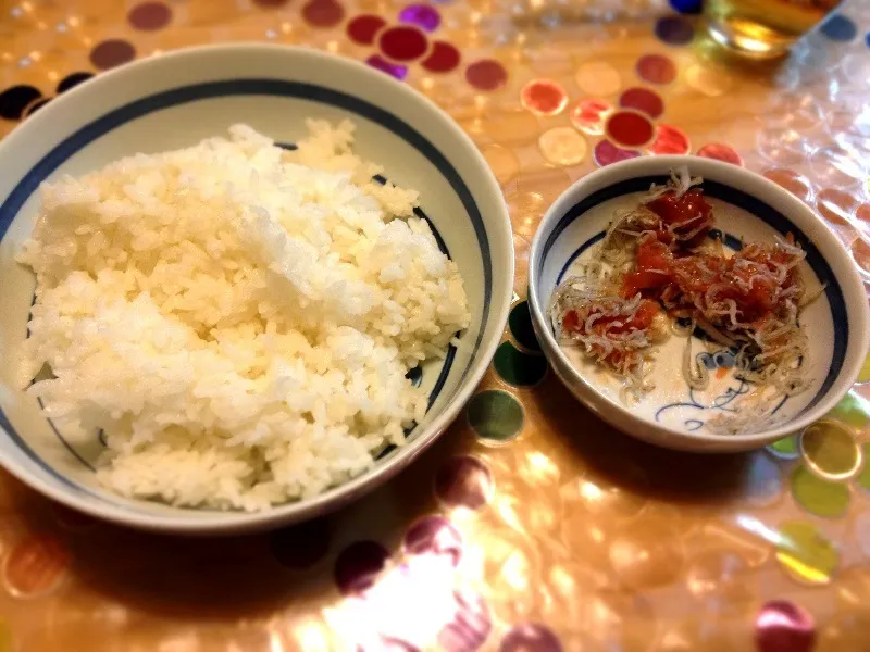 梅じゃこご飯|旧式。さん