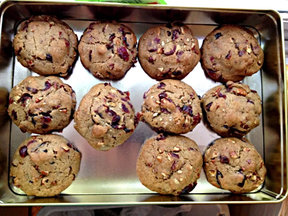 Cranberry pecan cookies|Bridgetさん