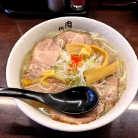 Snapdishの料理写真:肉そば 塩|カツゴンさん