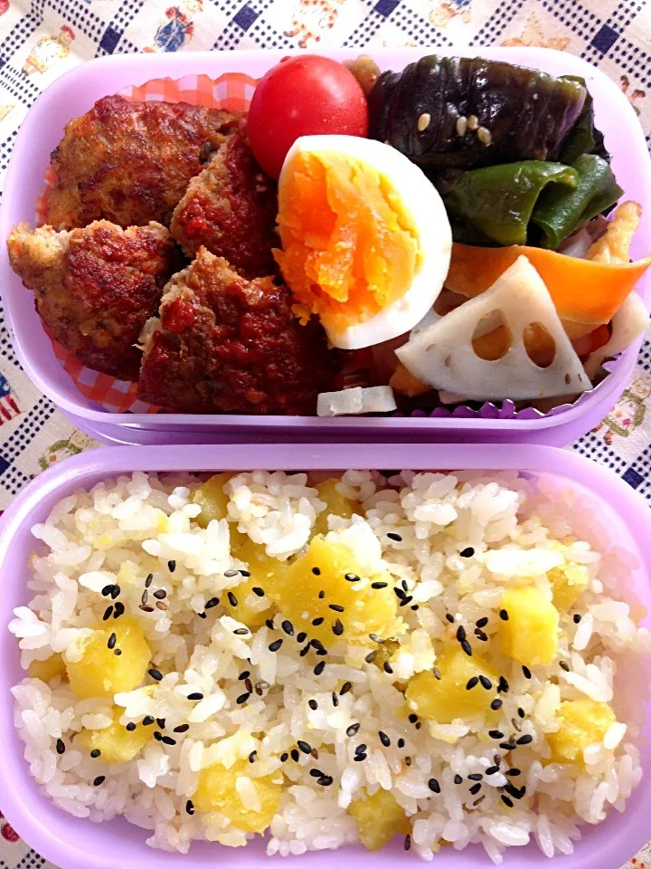 さつまいもご飯弁当|yukoさん