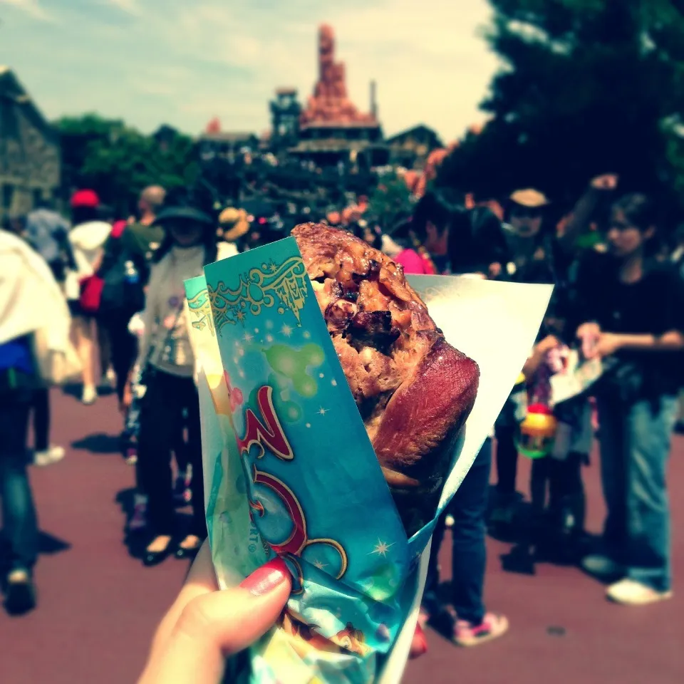 Smoked Chicken in Tokyo Disneyland|Phoebeさん