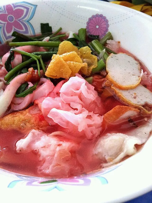 เส้นปลาเย็นตาโฟ@นำชัยก๋วยเตี๋ยวปลา หัวหิน|NeNe'さん