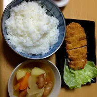 チキンカツとポトフ|さきさん