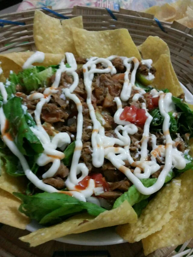 "Natchos w/tuna veggie mix"...|cynthia reyesさん