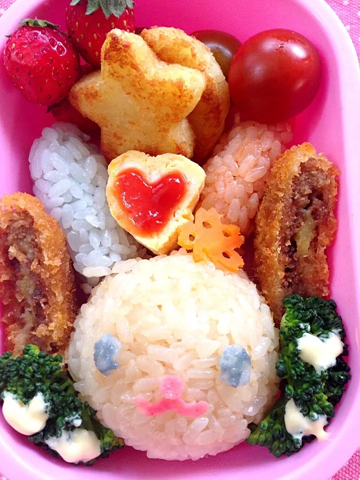 Snapdishの料理写真:Lunch box☆Usahana🐰ｳｻﾊﾅ🌸|🌈Ami🍻さん