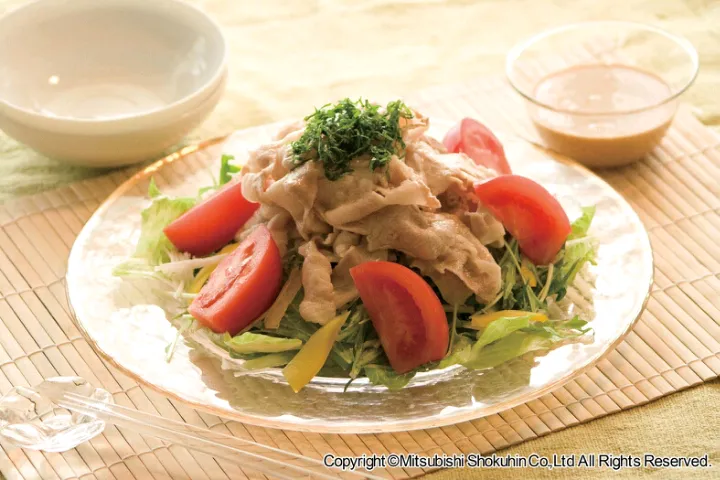 豚肉の冷しゃぶサラダ|食の楽しさ無限大！ ＦＯＯＺＡさん