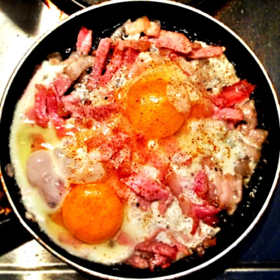 My Breakfast Bacon-Egg|jirawanさん