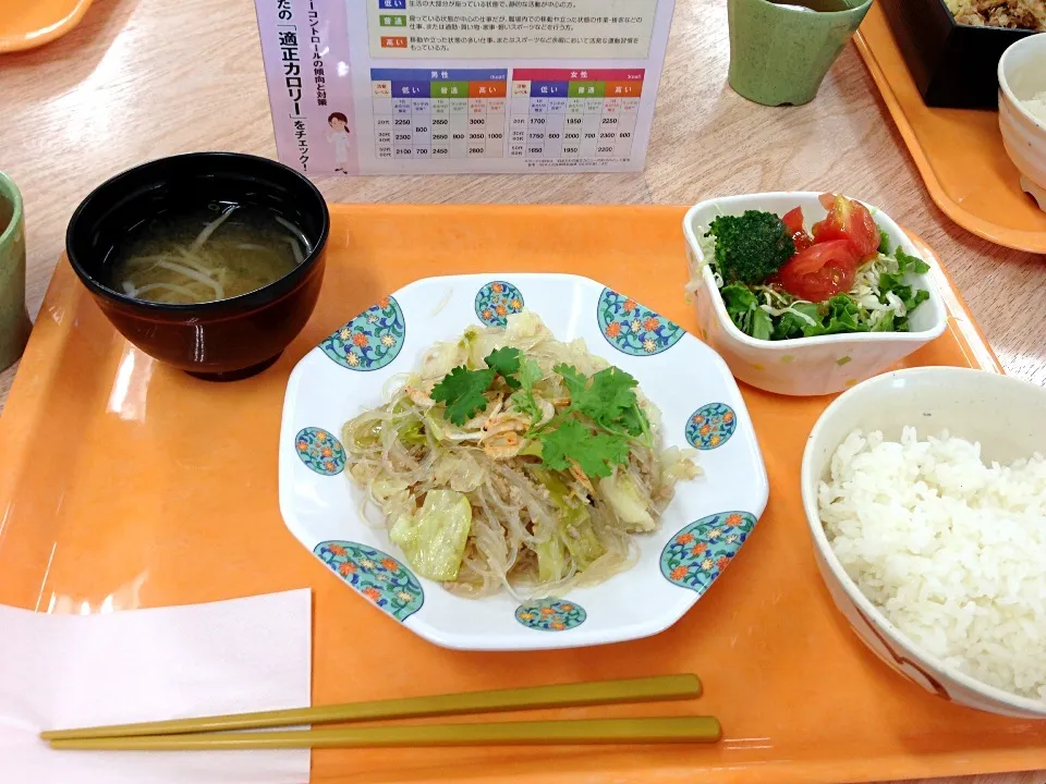 キャベツと豚挽肉と春雨のタイ風炒め他(^O^)／|すかラインさん