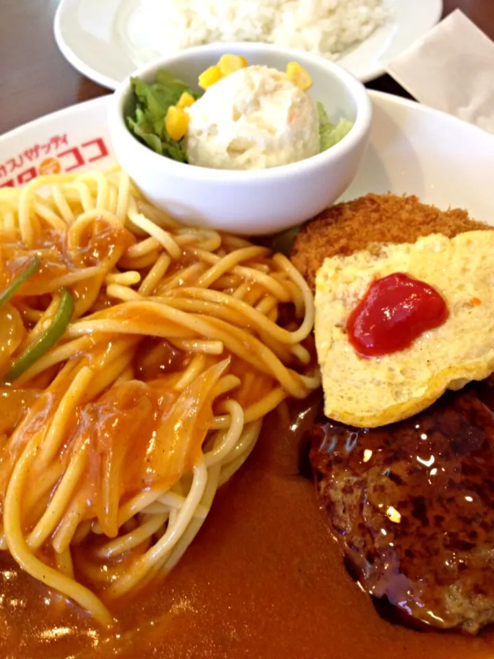 あんかけスパ 日替りランチ|ダンディ☆和田さん